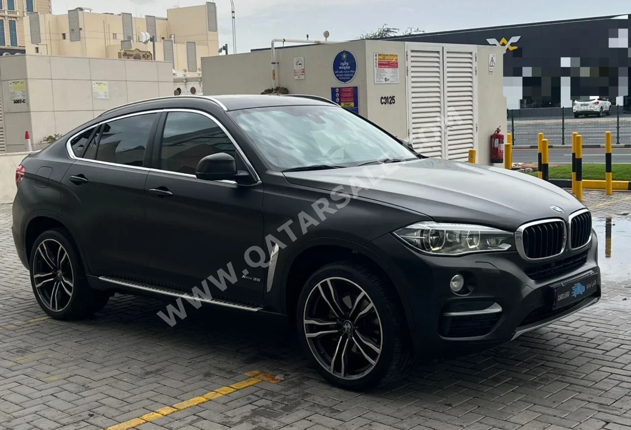 بي ام دبليو  الفئة - اكس  اكس 6  2016  اوتوماتيك  33,000 كم  6 سلندر  دفع رباعي  اس يو في  أسود