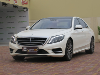 مرسيدس - بنز  اس - كلاس  500  2015  اوتوماتيك  72,000 كم  8 سلندر  دفع خلفي  سيدان  أبيض