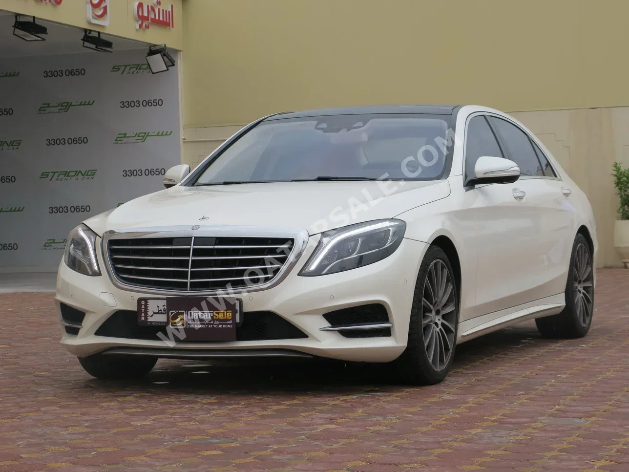 مرسيدس - بنز  اس - كلاس  500  2015  اوتوماتيك  72,000 كم  8 سلندر  دفع خلفي  سيدان  أبيض
