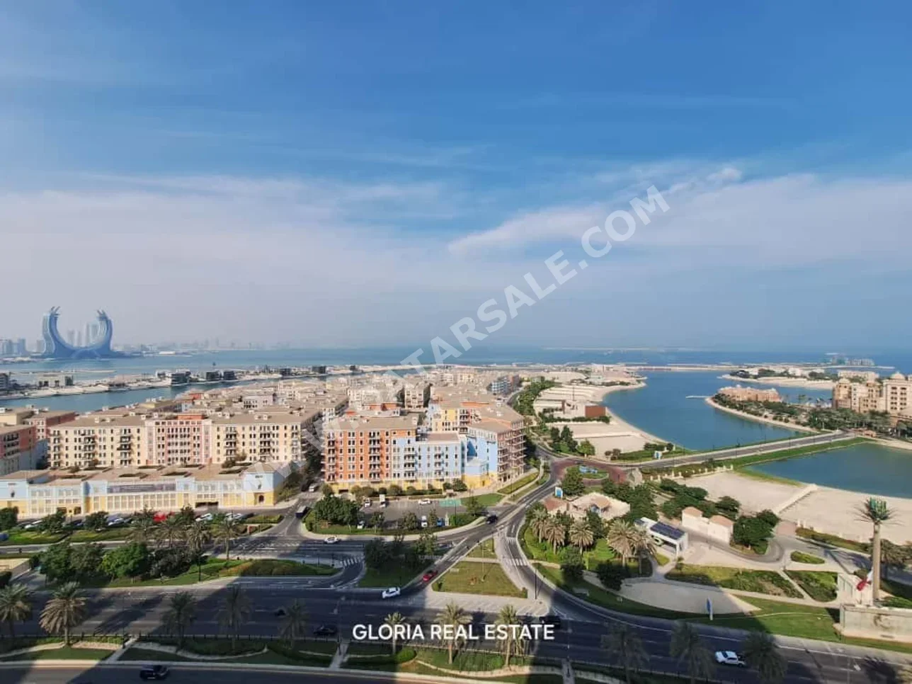 Studio  For Sale  in Doha -  The Pearl  Fully Furnished