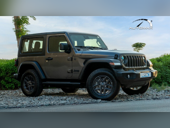 Jeep  Wrangler  Sport Plus  2026  Automatic  0 Km  4 Cylinder  Four Wheel Drive (4WD)  SUV  Black  With Warranty