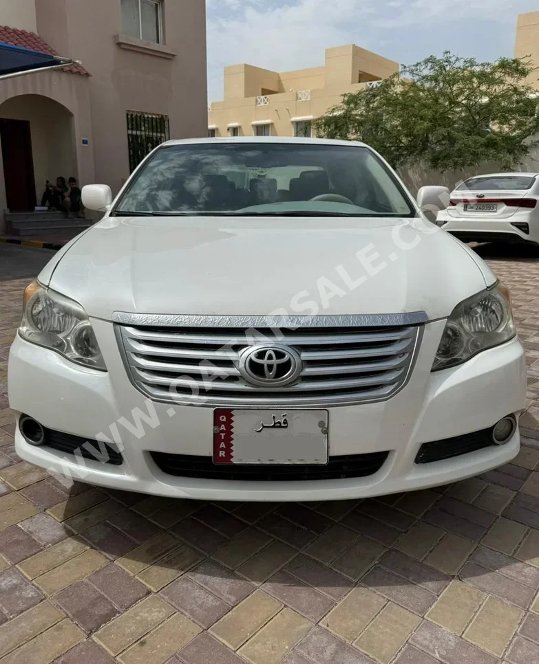 تويوتا  أفالون  لمتيد  2008  اوتوماتيك  218,000 كم  6 سلندر  سحب امامي  سيدان  أبيض