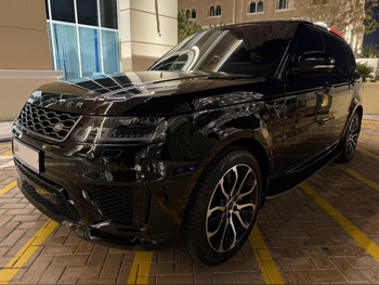 Land Rover  Range Rover  Sport Super charged  2020  Automatic  43,000 Km  8 Cylinder  Four Wheel Drive (4WD)  SUV  Black