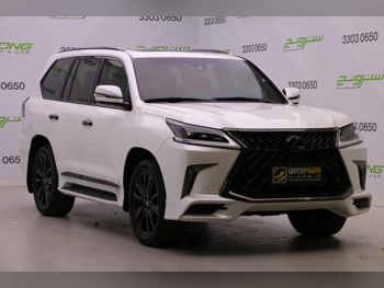 لكزس  ال اكس  570 اس بلاك ايديشن  2019  اوتوماتيك  121,000 كم  8 سلندر  دفع رباعي  اس يو في  أبيض