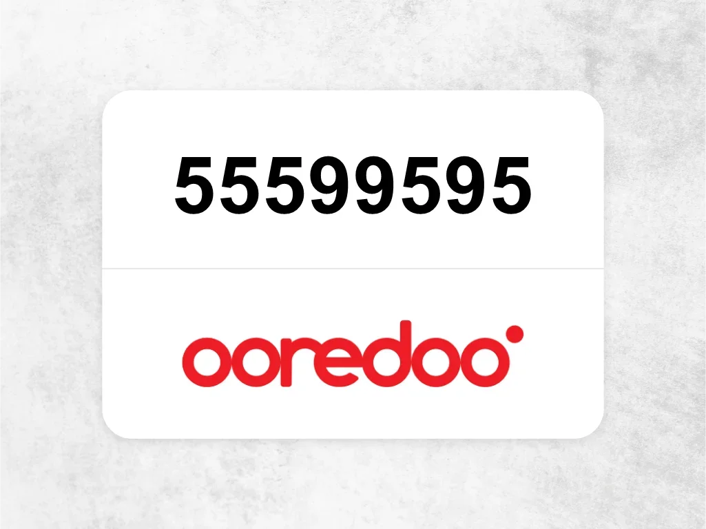 Ooredoo Mobile Phone  55599595