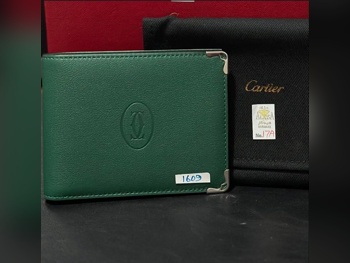 محفظة كارتير  اخضر فاتح