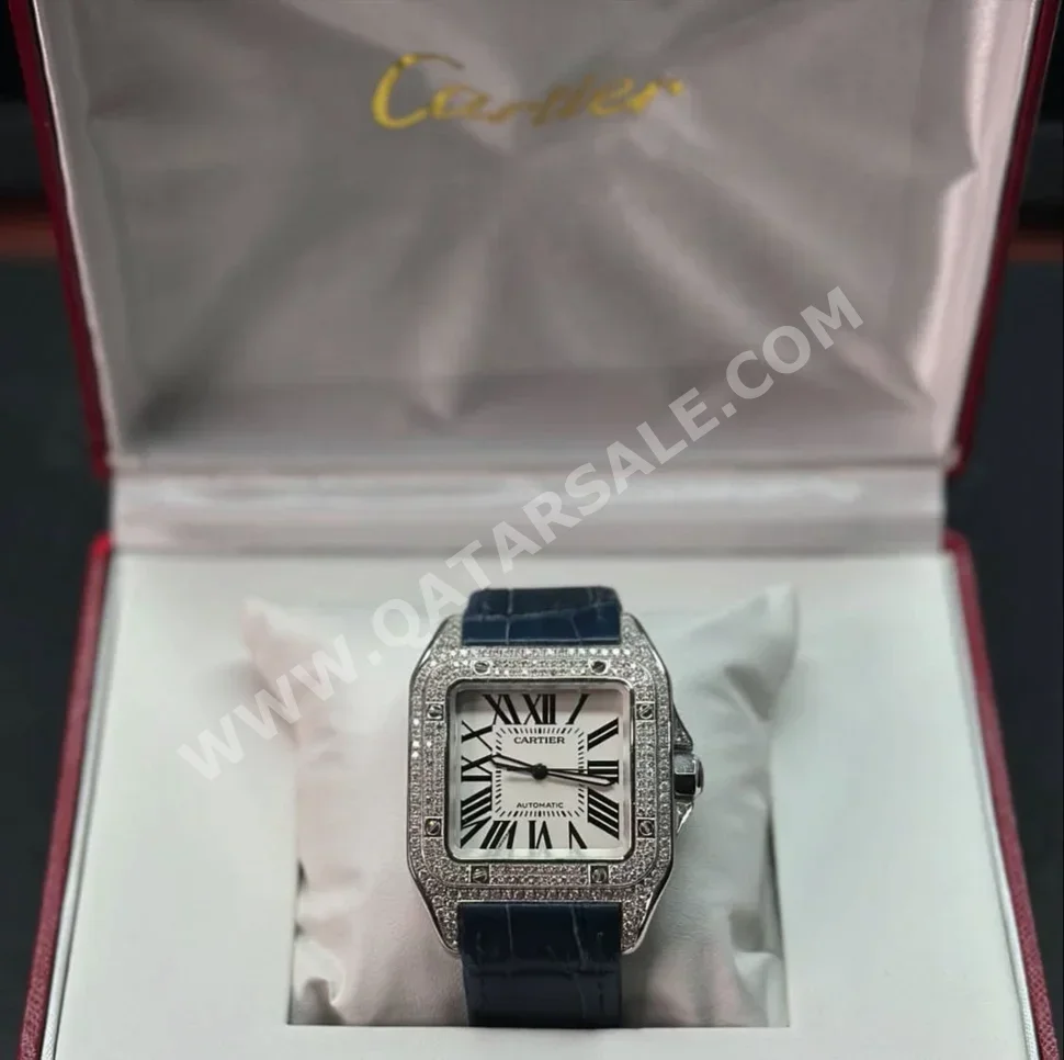 Watches - Cartier - Quartz Watch - Silver - Unisex Watches