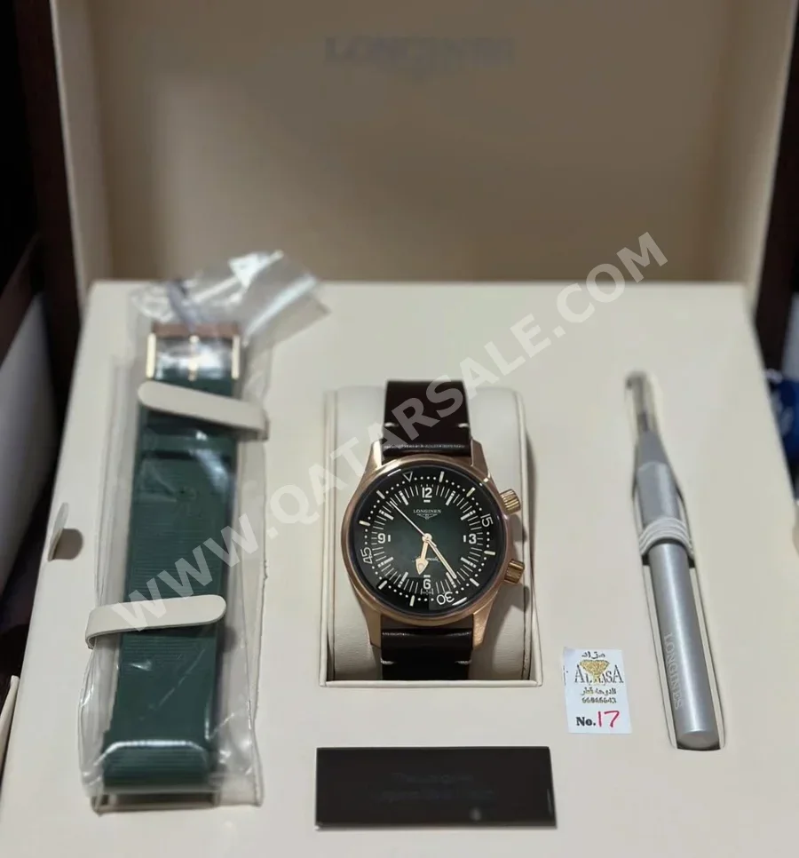 ساعات - لونجينس  - ساعات الكوارتز  - متعدد الألوان  - ساعات رجالي