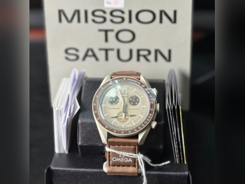 Watches - Omega - Multi Analogue/Digital - Brown - Unisex Watches