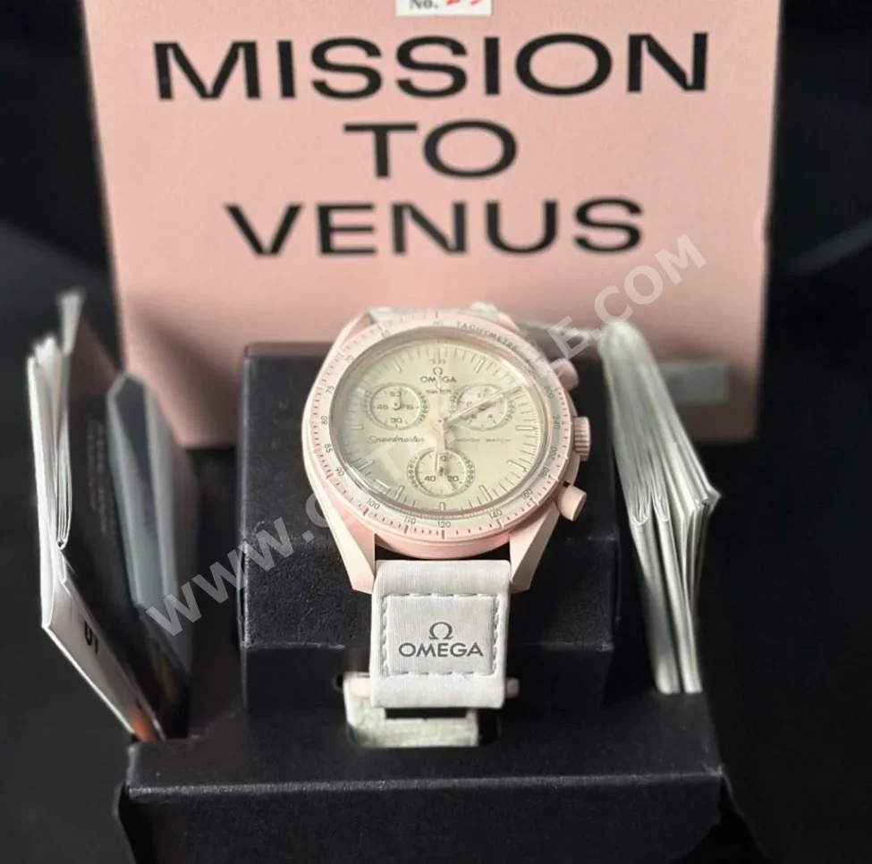 ساعات - أوميغا  - متعدد ميكانيكية/ رقمية  - متعدد الألوان  - ساعات نسائي