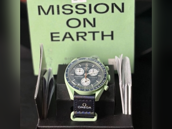 Watches - Omega - Multi Analogue/Digital - Green - Unisex Watches