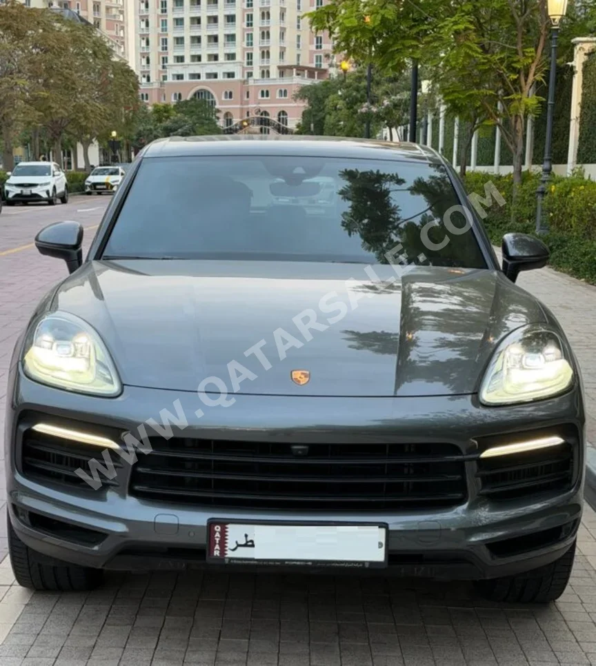 Porsche  Cayenne  Coupe  2023  Automatic  30,000 Km  6 Cylinder  All Wheel Drive (AWD)  SUV  Gray  With Warranty