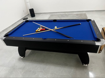 Blue  Billiard Table