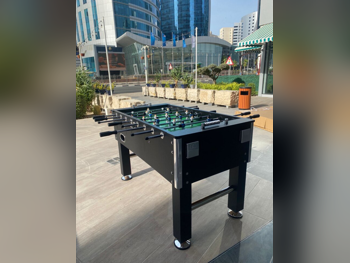 Black  Foosball Table