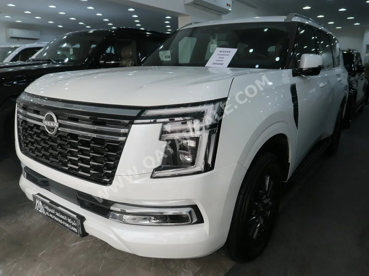 Nissan  Patrol  Titanium  2026  Automatic  400 Km  6 Cylinder  Four Wheel Drive (4WD)  SUV  White  With Warranty