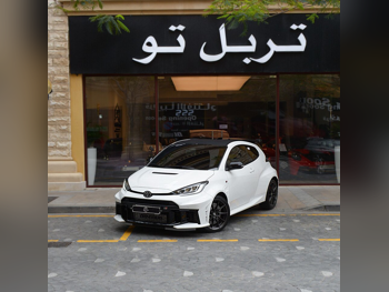 تويوتا  ياريس  جي ار  2026  اوتوماتيك  725 كم  3 سلندر  سحب امامي  هاتشباك  أبيض  تحت الضمان