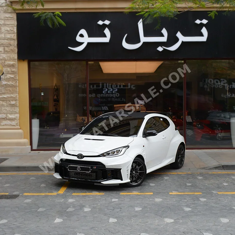 Toyota  Yaris  GR  2026  Automatic  725 Km  3 Cylinder  Front Wheel Drive (FWD)  Hatchback  White  With Warranty