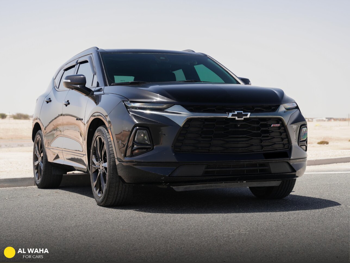 Chevrolet  Blazer  RS  2022  Automatic  37,000 Km  6 Cylinder  Four Wheel Drive (4WD)  SUV  Black  With Warranty