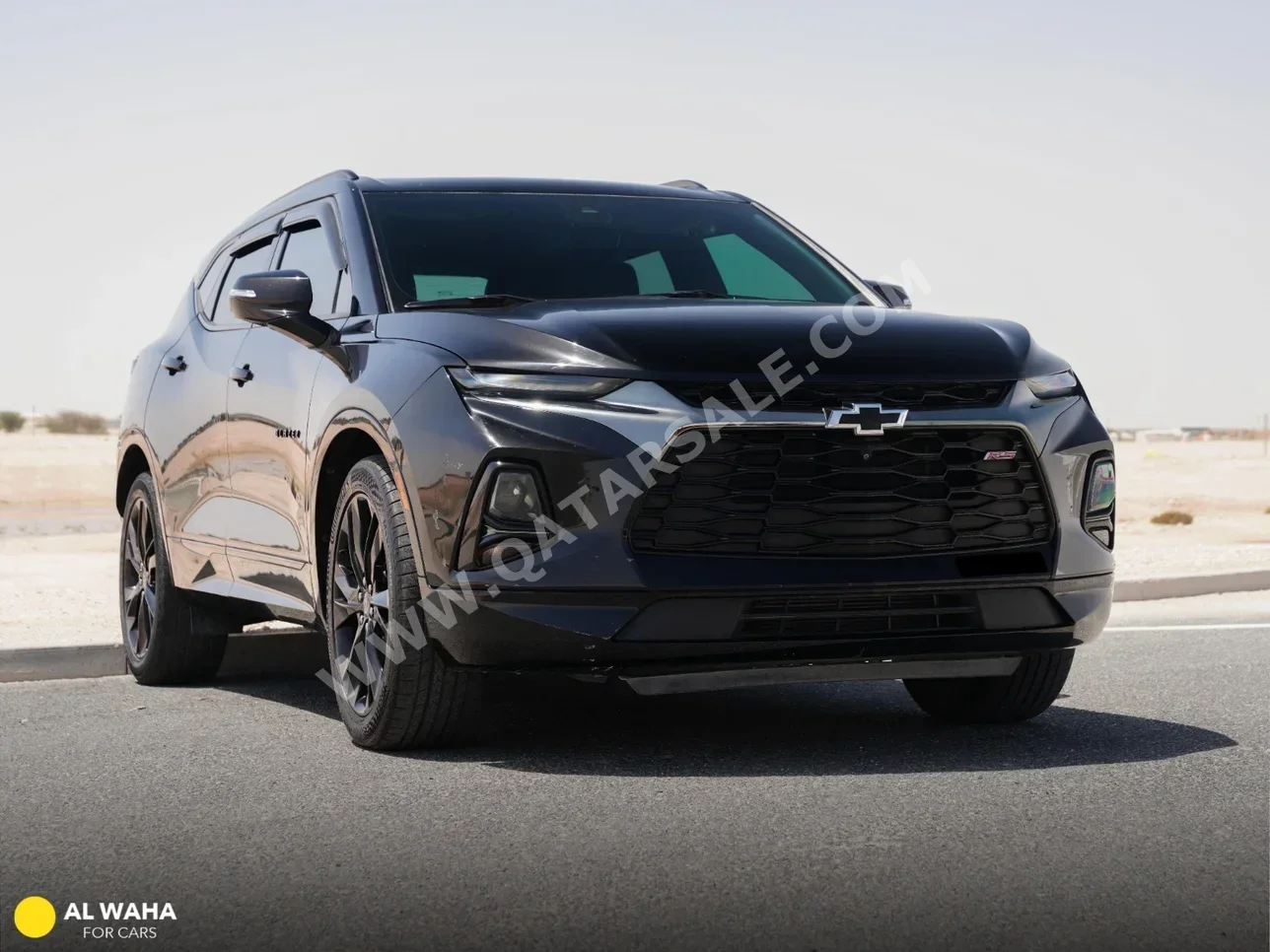 Chevrolet  Blazer  RS  2022  Automatic  37,000 Km  6 Cylinder  Four Wheel Drive (4WD)  SUV  Black  With Warranty