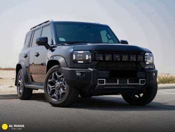 Jetour  T2  Luxury  2025  Automatic  10,000 Km  4 Cylinder  Four Wheel Drive (4WD)  SUV  Black  With Warranty