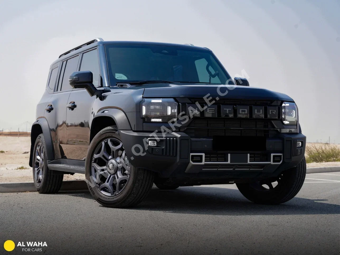 Jetour  T2  Luxury  2025  Automatic  10,000 Km  4 Cylinder  Four Wheel Drive (4WD)  SUV  Black  With Warranty