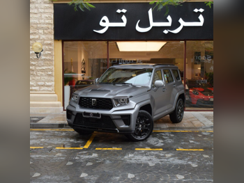 جي دبليو ام  تانك  700  2026  اوتوماتيك  0 كم  6 سلندر  دفع رباعي  اس يو في  رمادي مطفي  تحت الضمان