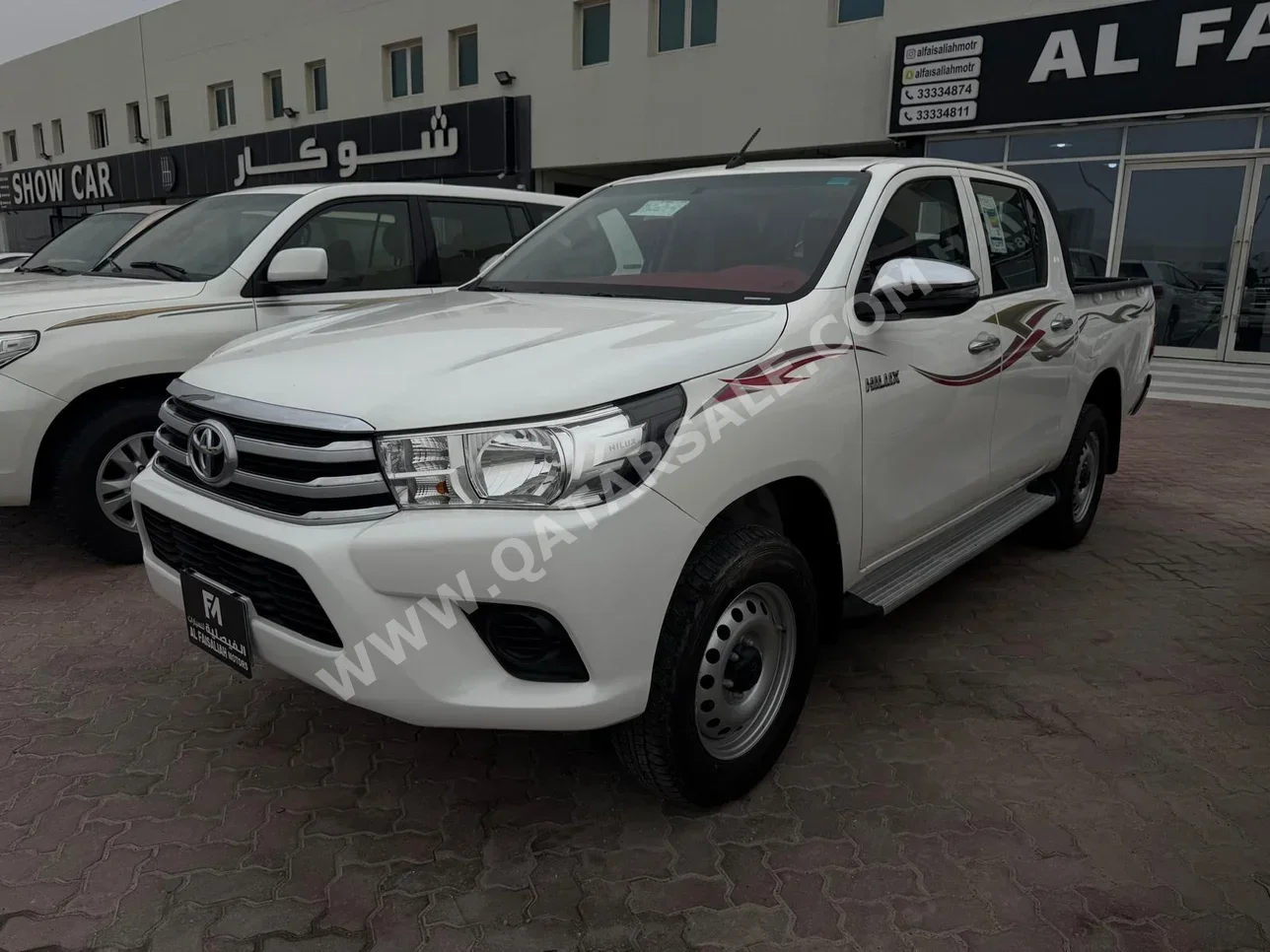 Toyota  Hilux  2025  Automatic  23,000 Km  4 Cylinder  Four Wheel Drive (4WD)  Pick Up  White