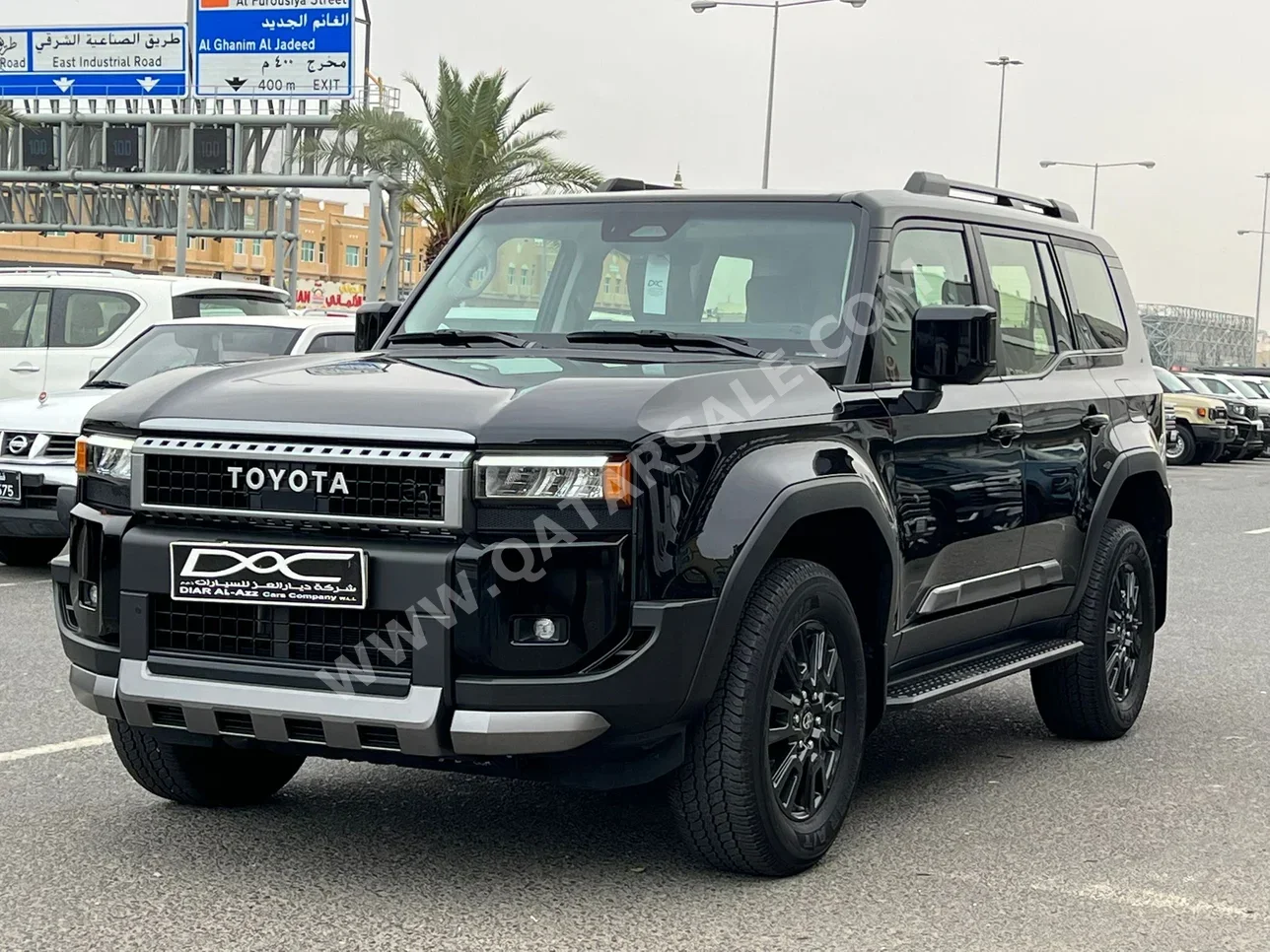 Toyota  Prado  2024  Automatic  35,000 Km  6 Cylinder  Four Wheel Drive (4WD)  SUV  Black  With Warranty