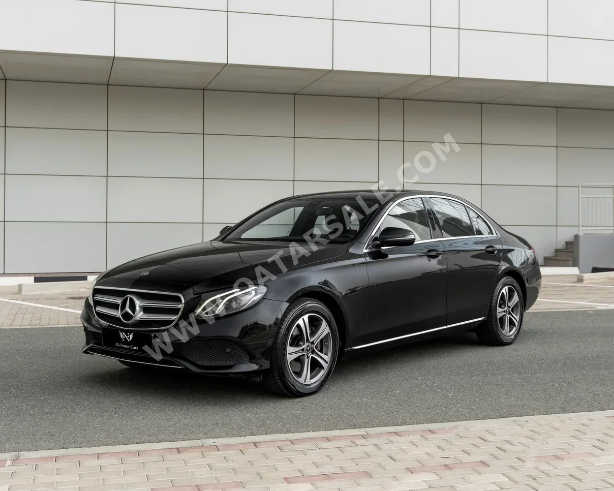 Mercedes-Benz  E-Class  200  2020  Automatic  165,000 Km  4 Cylinder  Rear Wheel Drive (RWD)  Sedan  Black