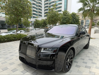 رولز - رويس  غوست  بلاك بادج  2022  اوتوماتيك  900 كم  12 سلندر  دفع رباعي  سيدان  أسود  تحت الضمان