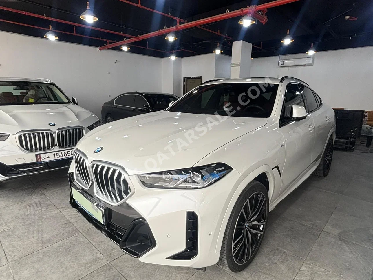BMW  X-Series  X6 40i  2024  Automatic  14,000 Km  6 Cylinder  Four Wheel Drive (4WD)  SUV  White  With Warranty