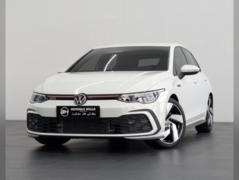Volkswagen  Golf  GTI  2023  Automatic  44,850 Km  4 Cylinder  Front Wheel Drive (FWD)  Hatchback  White  With Warranty