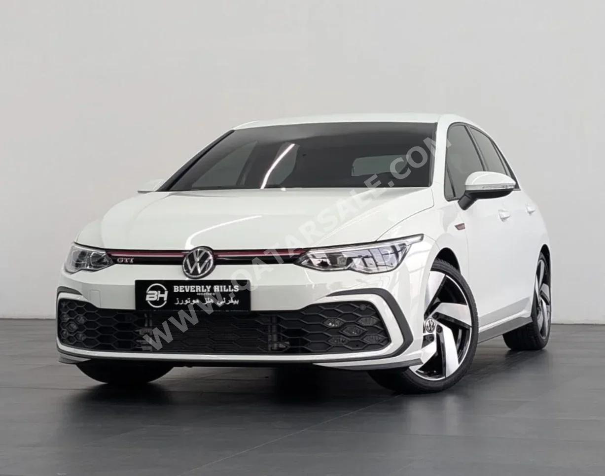 Volkswagen Golf GTI 2023 Automatic 44,850 Km 4 Cylinder Front Wheel Drive (FWD) Hatchback White With Warranty