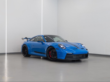 بورش  911  جي تي 3  2022  اوتوماتيك  9,900 كم  6 سلندر  دفع خلفي  كوبيه \ سبورت  ازرق  تحت الضمان