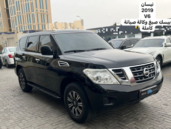 Nissan  Patrol  2019  Manual  73,000 Km  6 Cylinder  Four Wheel Drive (4WD)  SUV  Black