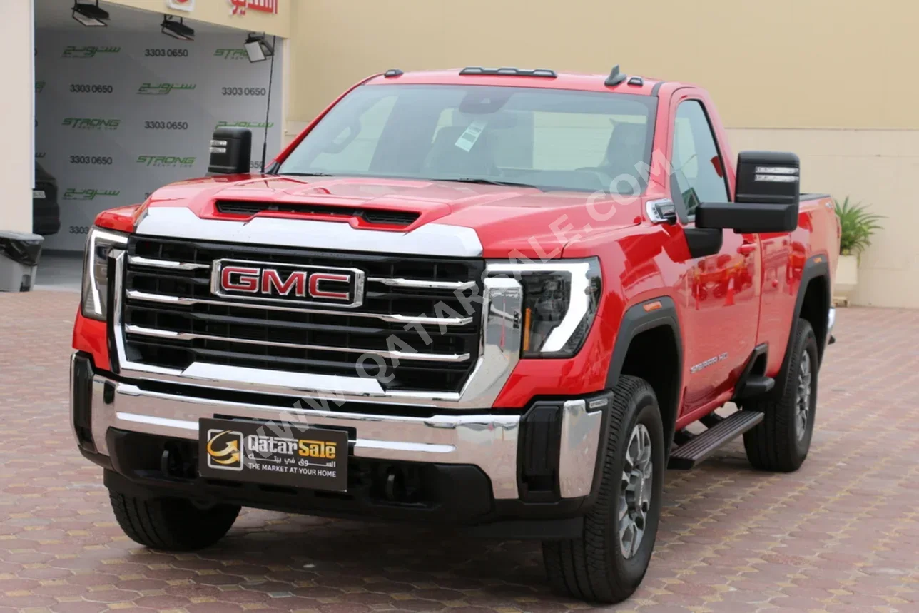 GMC  Sierra  2500 HD  2026  Automatic  300 Km  8 Cylinder  Four Wheel Drive (4WD)  Pick Up  Red  With Warranty