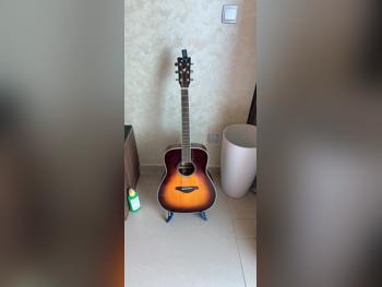 Electro-Acoustic Guitar  Yamaha  Black & Orange  2021  China  Amplifier Included /  For Professional