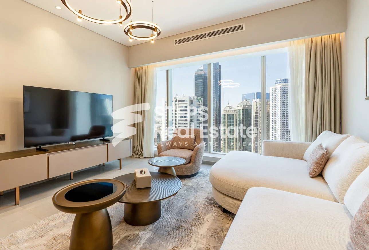 2 Bedrooms Apartment For Rent in Doha - West Bay Fully Furnished