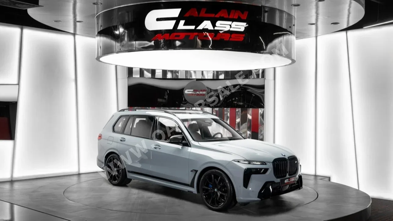 BMW  X-Series  X7 M60i  2025  Automatic  42 Km  8 Cylinder  All Wheel Drive (AWD)  SUV  Gray Nardo