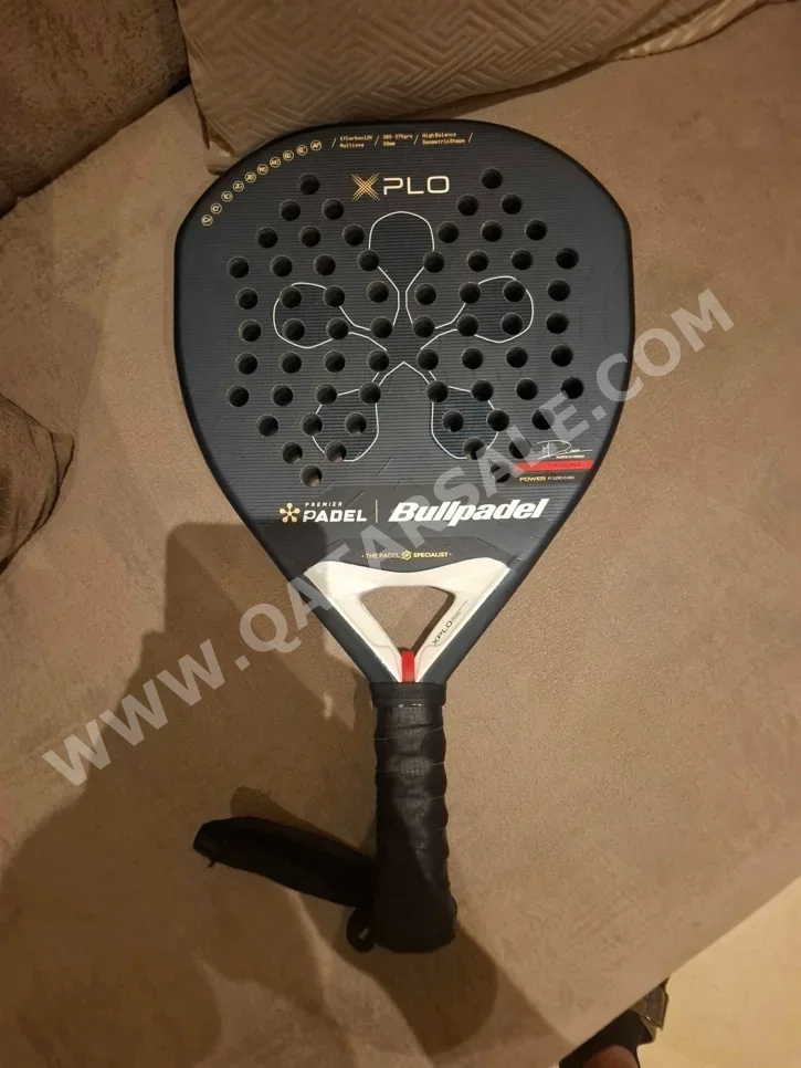 Tennis/Paddle Rackets Blue - White For Adults bullpadel xplo limited edition premier padel edition For Advanced