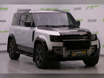 Land Rover  Defender  110 X Dynamic  2022  Automatic  67,000 Km  6 Cylinder  Four Wheel Drive (4WD)  SUV  Silver  With Warranty