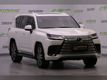 لكزس  ال اكس  600 لكجري  2023  اوتوماتيك  89,000 كم  6 سلندر  دفع رباعي  اس يو في  أبيض لؤلؤي  تحت الضمان
