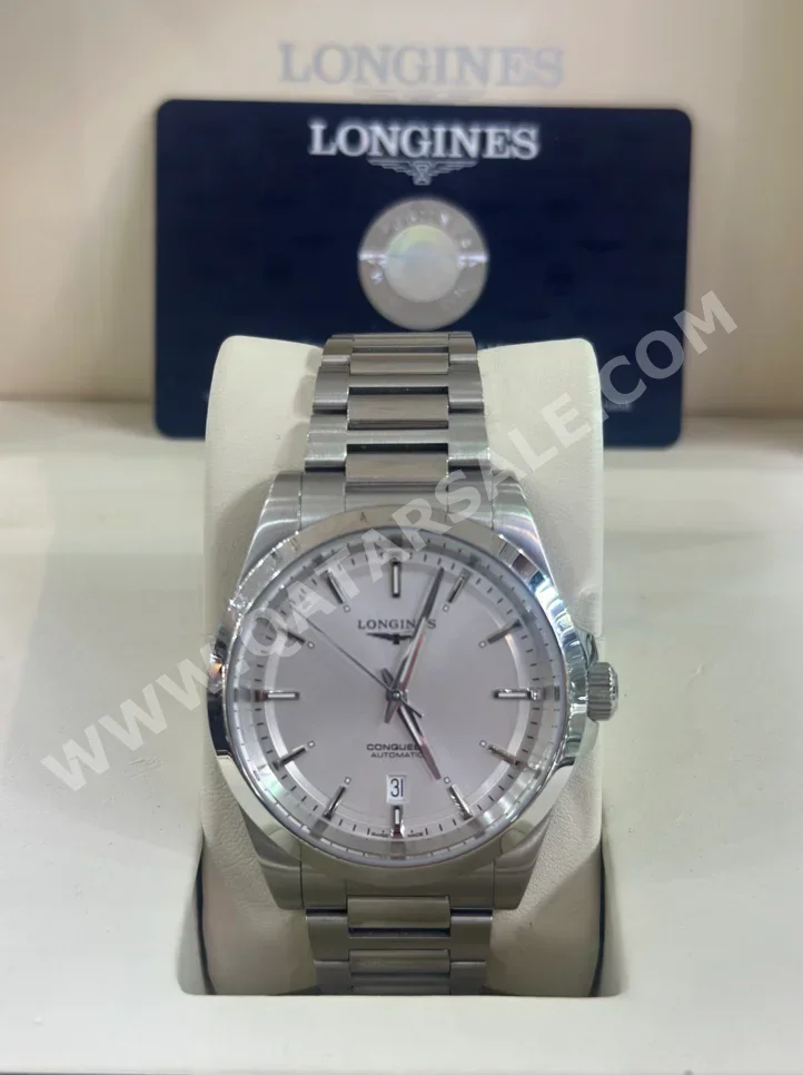 Watches - Longines  - Analogue Watches  - Silver  - Men Watches