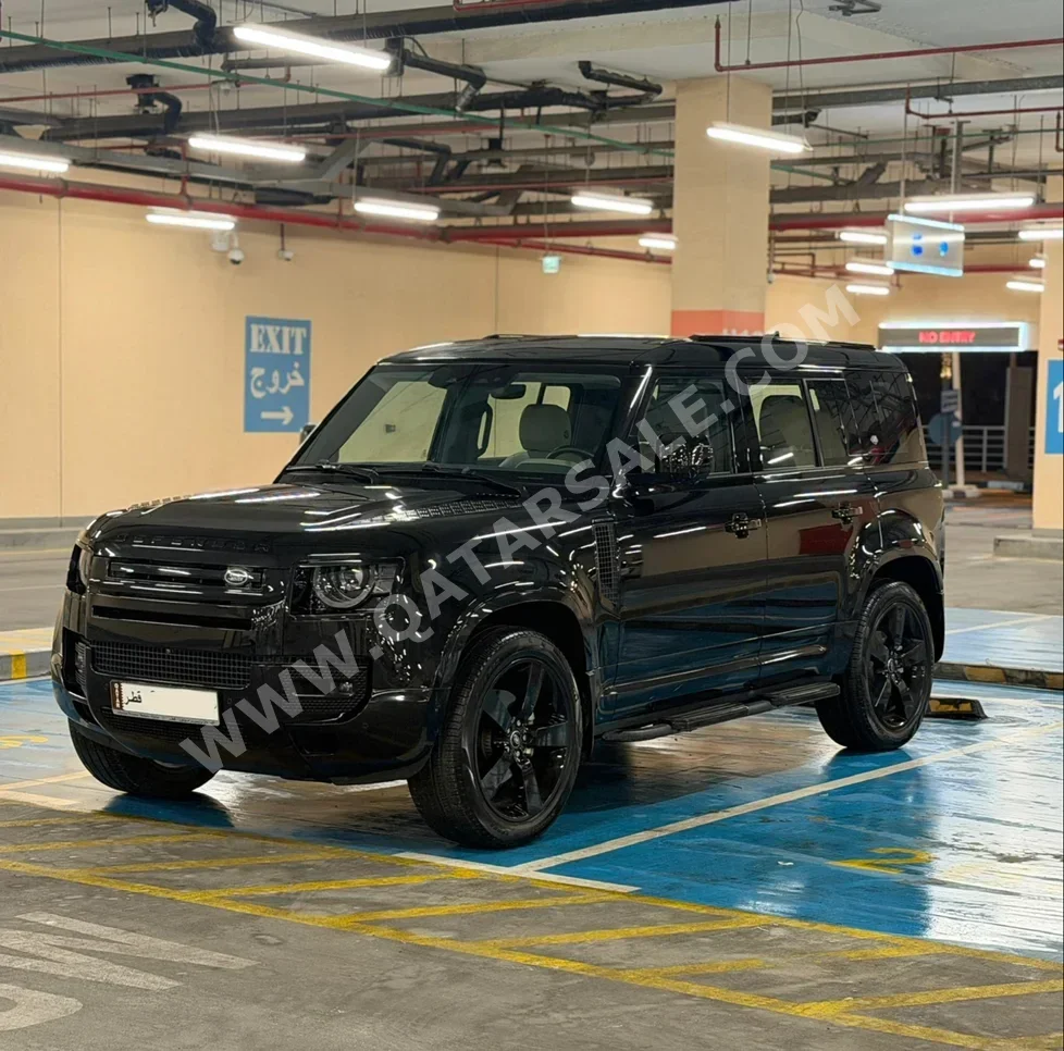 Land Rover  Defender  110 HSE  2023  Automatic  71,000 Km  4 Cylinder  Four Wheel Drive (4WD)  SUV  Black  With Warranty