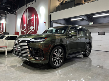 لكزس  ال اكس  600 لكجري  2024  اوتوماتيك  32,000 كم  6 سلندر  دفع رباعي  اس يو في  أخضر  تحت الضمان