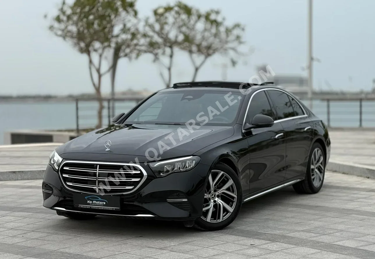 Mercedes-Benz  E-Class  200  2026  Automatic  4,990 Km  4 Cylinder  Rear Wheel Drive (RWD)  Sedan  Black  With Warranty