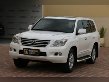 Lexus  LX  570  2009  Automatic  422,000 Km  8 Cylinder  Four Wheel Drive (4WD)  SUV  White