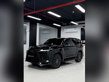 لكزس  ال اكس  600 اف سبورت  2024  اوتوماتيك  71,000 كم  8 سلندر  دفع رباعي  اس يو في  أسود  تحت الضمان