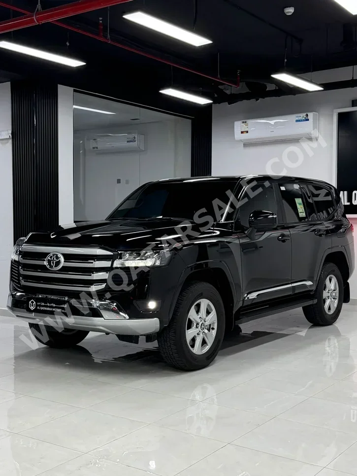 Toyota  Land Cruiser  GXR Twin Turbo  2024  Automatic  78,000 Km  6 Cylinder  Four Wheel Drive (4WD)  SUV  Black  With Warranty