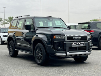 تويوتا  برادو  تي اكس تيربو  2024  اوتوماتيك  35,000 كم  4 سلندر  دفع رباعي  اس يو في  أسود